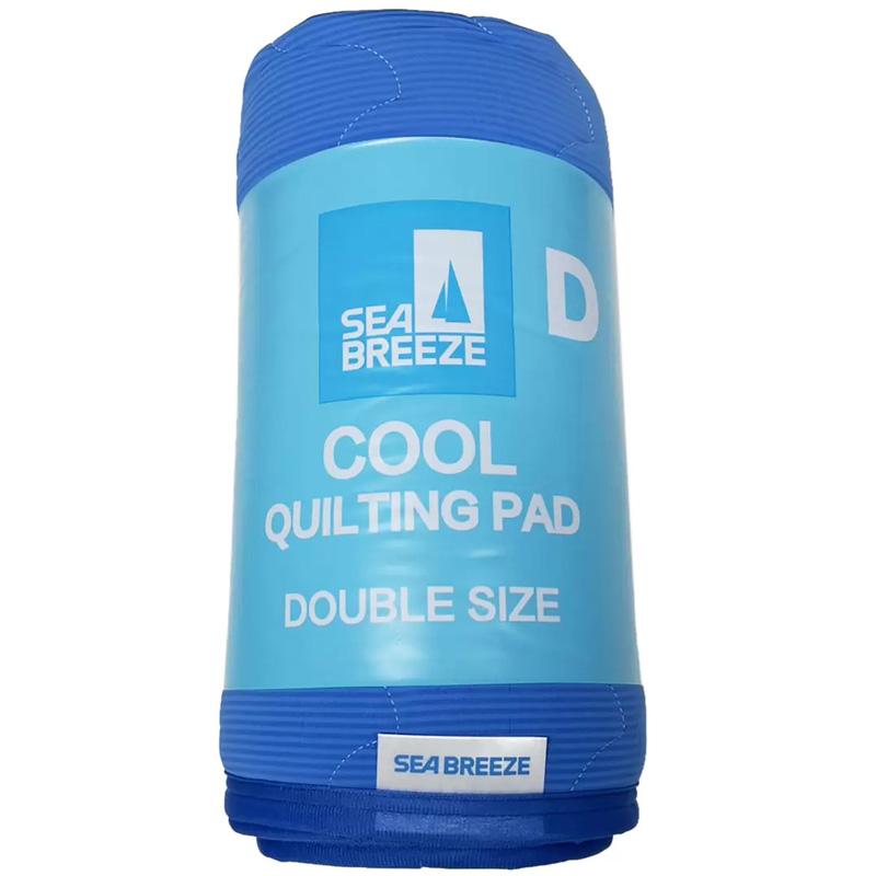 コストコ - シーブリーズ 接触冷感 敷パッド ダブルサイズ　2枚セット シーブリーズ 接触冷感 敷パッド ダブルサイズ 140cm x 205cm