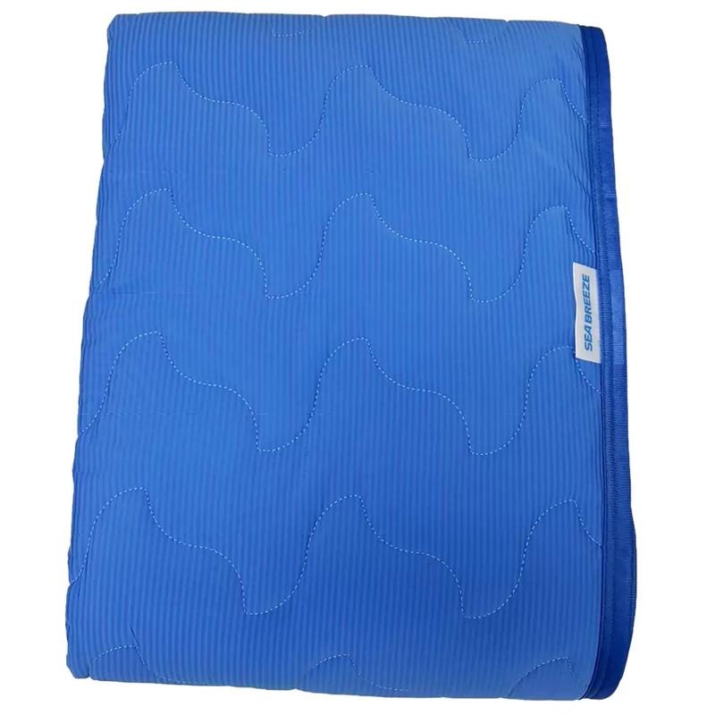 コストコ - シーブリーズ 接触冷感 敷パッド ダブルサイズ　2枚セット シーブリーズ 接触冷感 敷パッド ダブルサイズ 140cm x 205cm