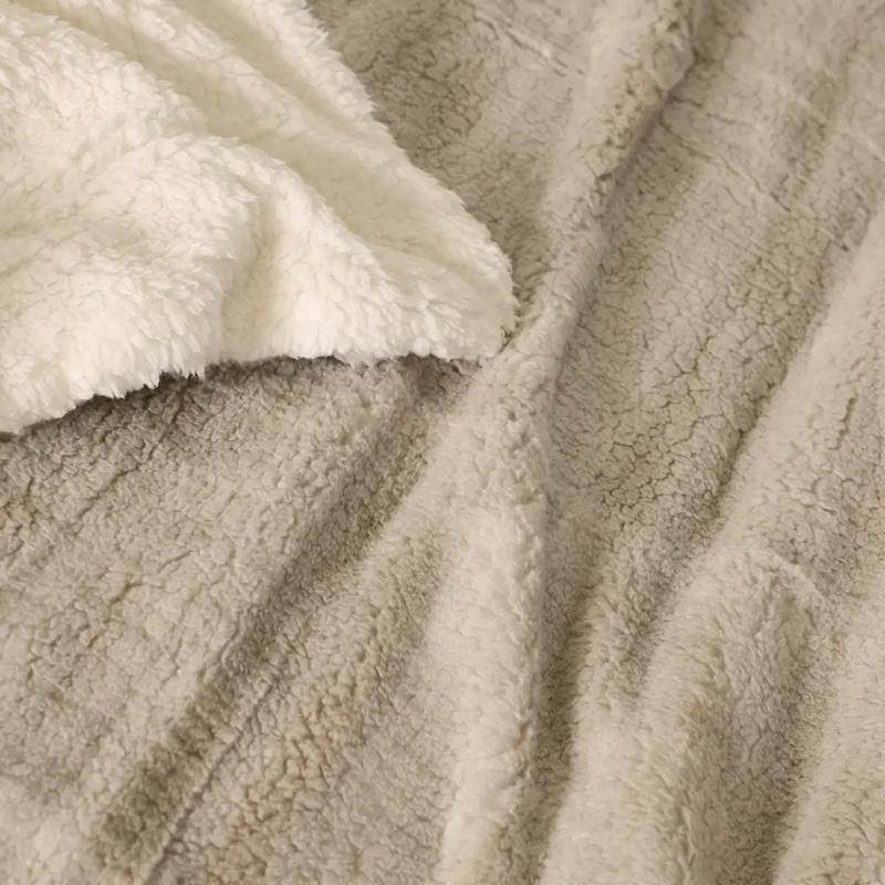 2023最新 直送 Life Comfort ライフコンフォート シェルパ ブランケット ツイン 167x228cm 52519 大判
