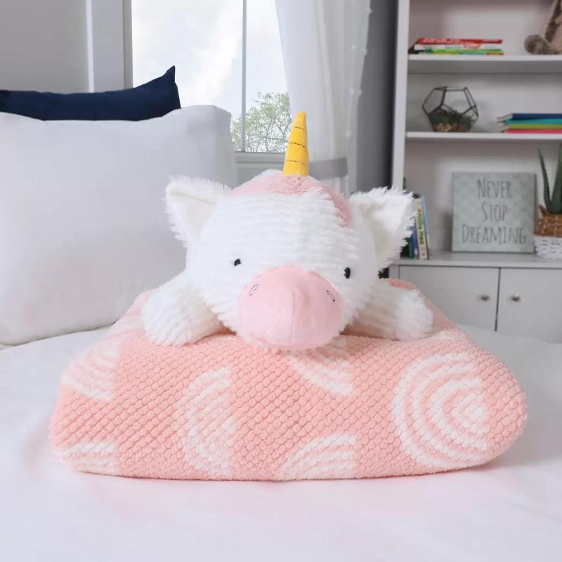 ベビードール　ブランケットとクッション２点セット ベビードール ブランケットとクッション2点セット