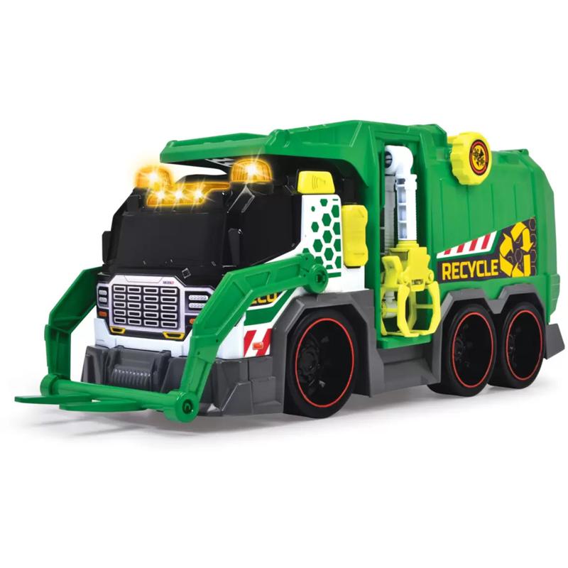 はたらく車 ライト&サウンド付き 53374 動く おもちゃ 消防車 ごみ収集