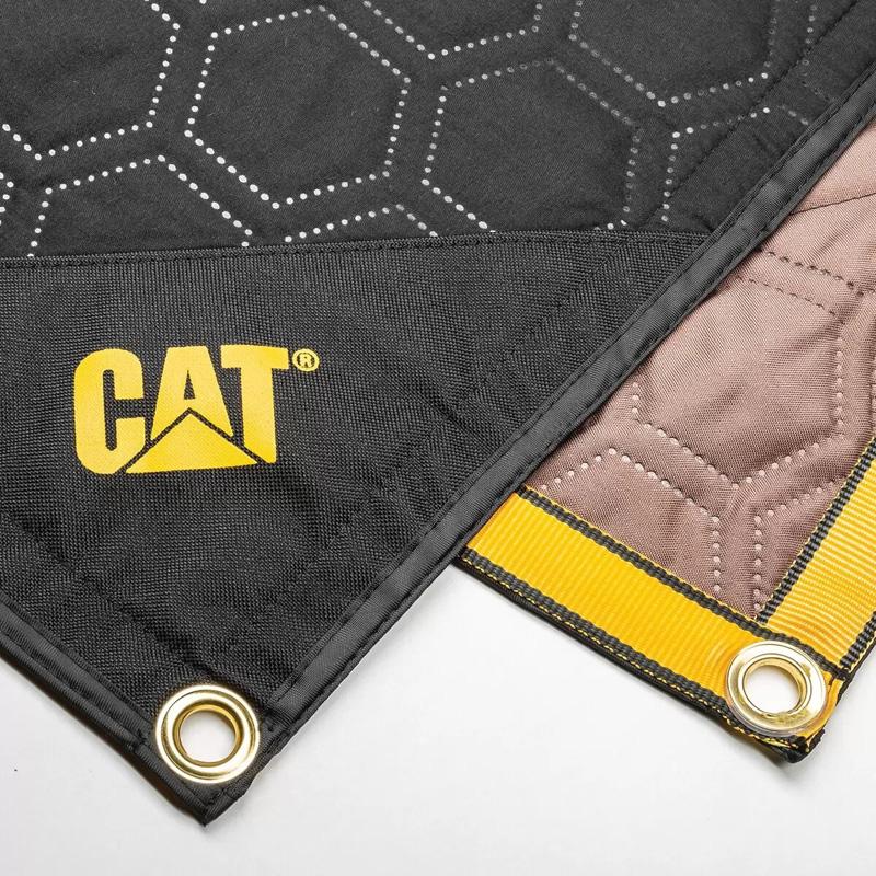 CAT 引っ越し レジャー用 多機能 ブランケット 182.9 x 203.2cm 養生 