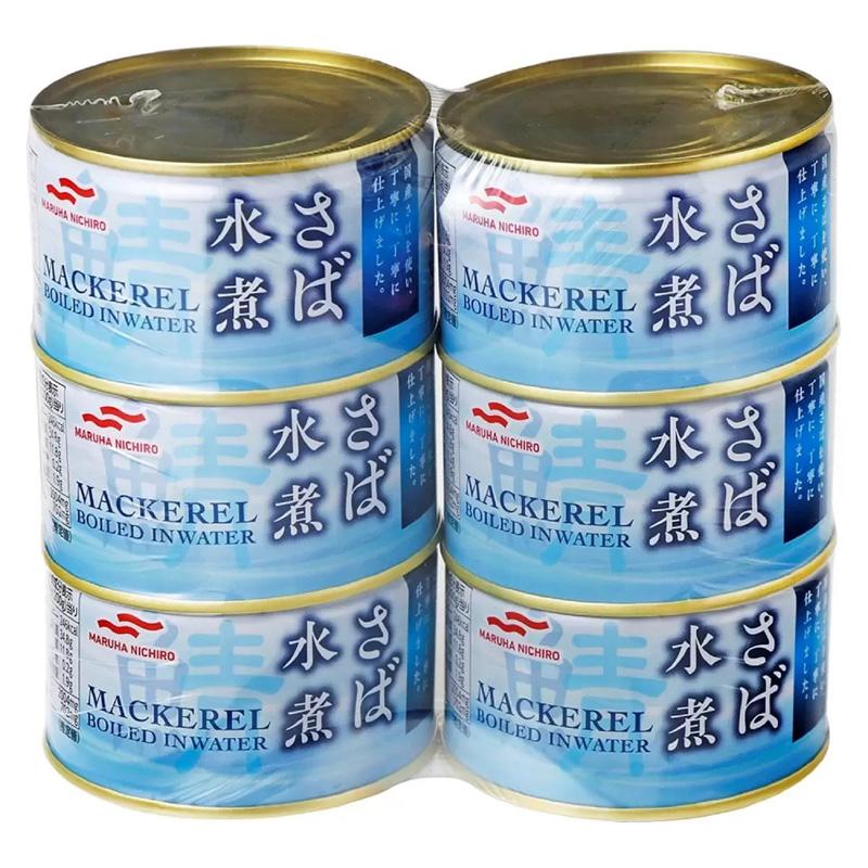 MARUHA NICHIRO（マルハニチロ） さば水煮 200g 6缶セット 55128 鯖 鯖