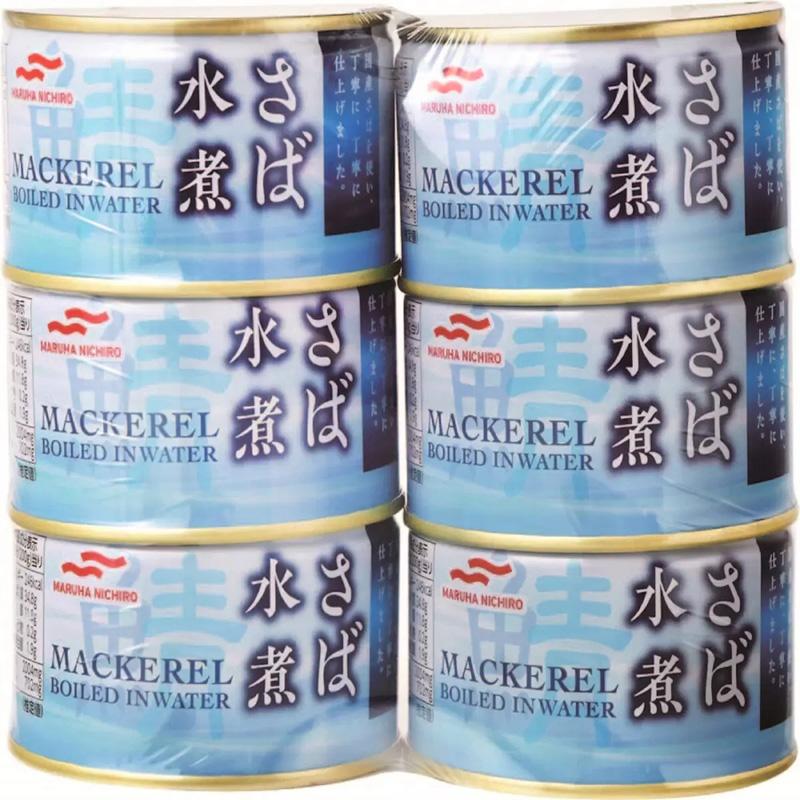 MARUHA NICHIRO（マルハニチロ） さば水煮 200g 6缶セット 55128 鯖 鯖