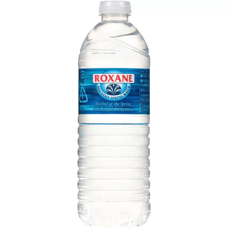 ロクサーヌ スプリングウォーター 500ml x 35本 562721 天然水 BPA