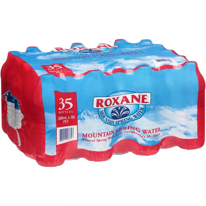 ロクサーヌ スプリングウォーター 500ml x 35本 562721 天然水 BPA