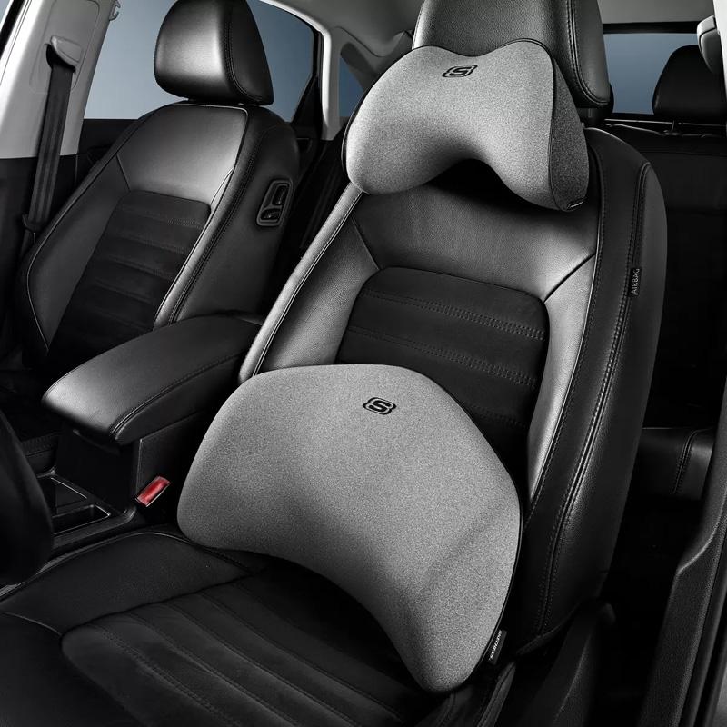 スケッチャーズ 車用 クッション 2PCセット 首＆腰用 57120 SKECHERS