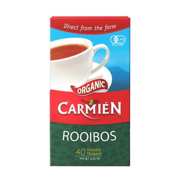 CARMIEN カルミエン オーガニック ルイボスティー 160P ルイボス茶 カフェインフリー ノンカフェイン カフェインレス お茶 有機