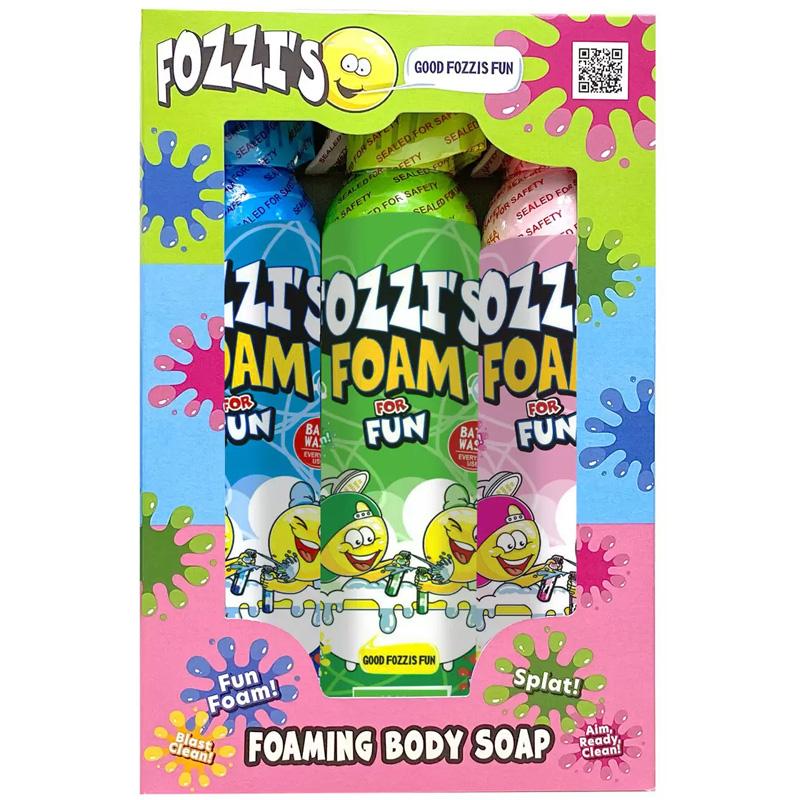 Fozzi's とびだすフォーミング ボディソープ 3本セット 57808 スプレー