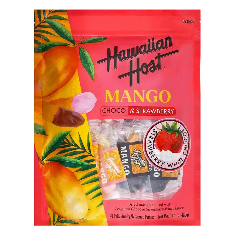 Hawaiian Host ドライ マンゴー チョコ & ストロベリー 400g