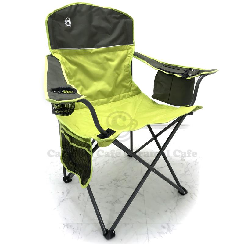 Coleman コールマン チェア 耐荷重136kg クアッド 緑 屋外用 Coleman コールマン チェア 耐荷重136kg クアッド 緑 屋外用