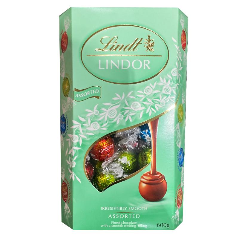 LINDOR Lindt リンツ リンドール グリーンアソート 600g 4種類