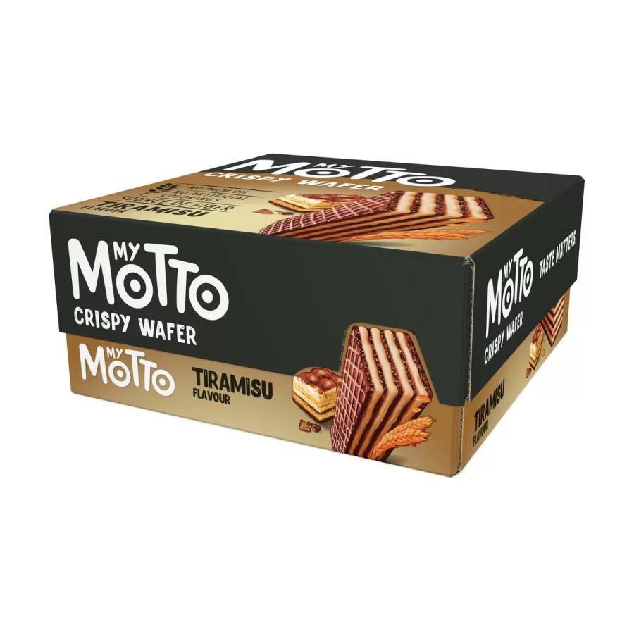 マイモット ウェハース ティラミス 味 30g x 20袋 63941 クリスピー
