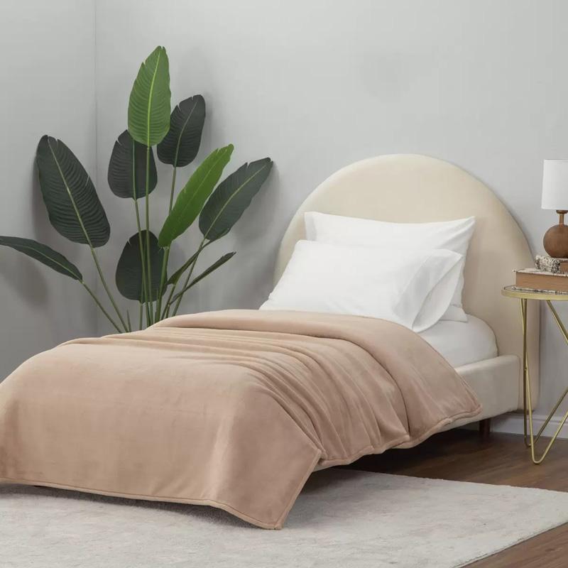 リュクスロフト ブランケット シングルサイズ 150x200 cm 65668 大判