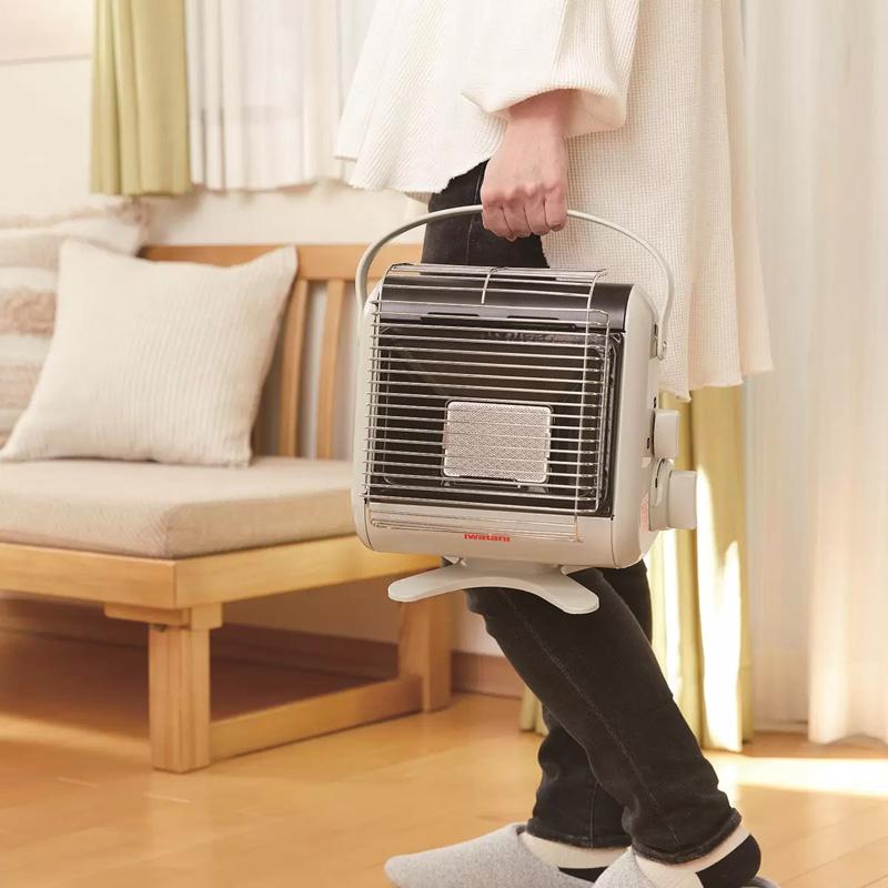 イワタニ カセットガスストーブ ポータブルタイプ マイ暖 CB-STV-MYD-CO 77292 電源不要 カセットガス 省エネ 暖房 小型 軽量 野外 アウトドア コストコ 直送の画像