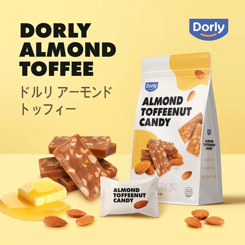 Dorly アーモンド トフィー ナッツ キャンディー 462g 671875 韓国