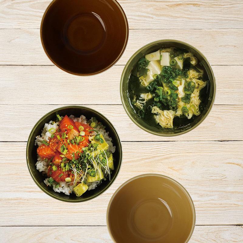 美濃焼 ボウル 4個 セット 71364 レンジ 食洗器 茶碗 汁碗 スープ