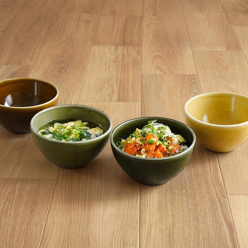 美濃焼 ボウル 4個 セット 71364 レンジ 食洗器 茶碗 汁碗 スープ