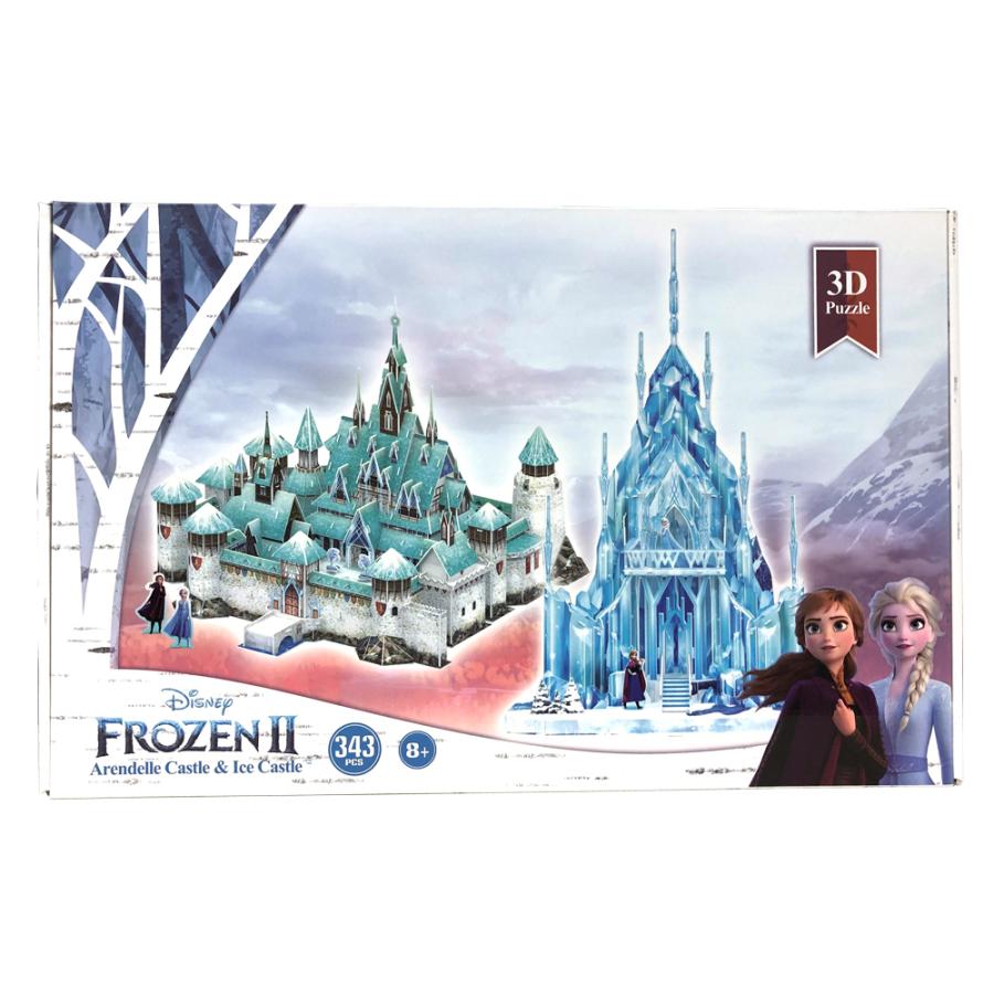 Disney アナと雪の女王 2 アレンデル城 氷の城 3Dパズル 立体パズル