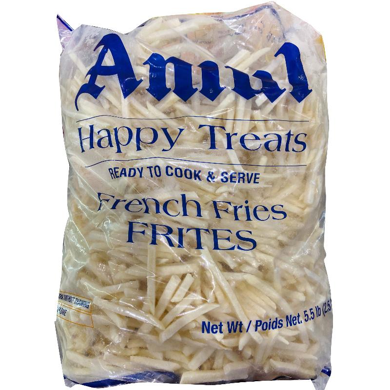 クール便 AMUL 冷凍 シューストリング ポテト 2.5kg 72452