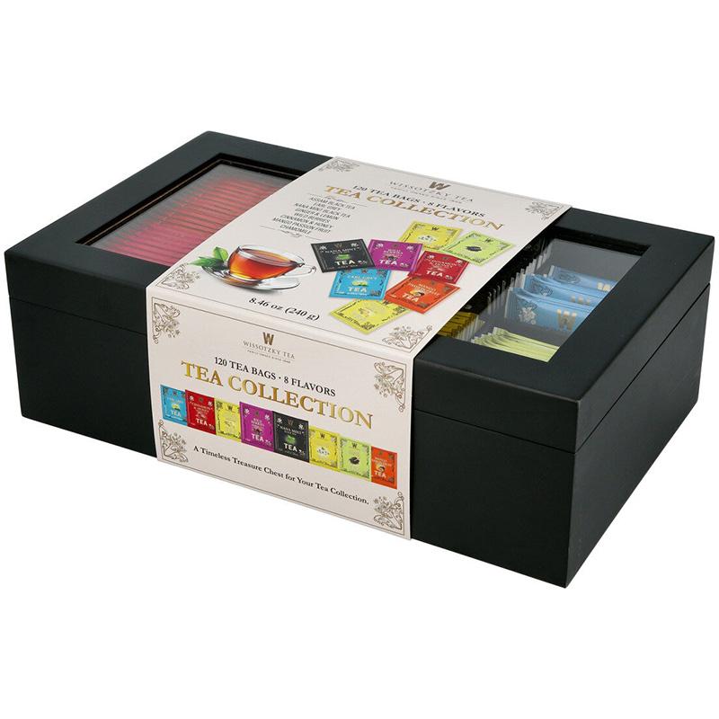 WISSOTZKY TEA 紅茶＆ハーブティーセット 120包 74470 ティーバッグ
