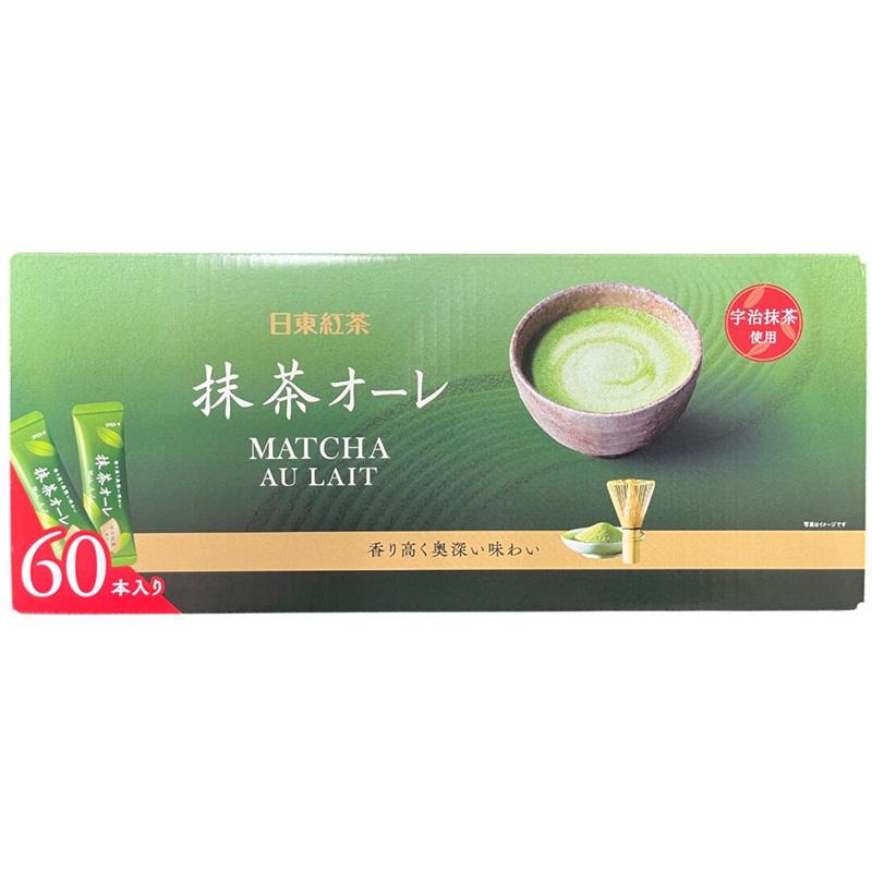 日東紅茶 抹茶オーレ 60包 74734 抹茶 オレ 宇治抹茶 お湯 溶かすだけ