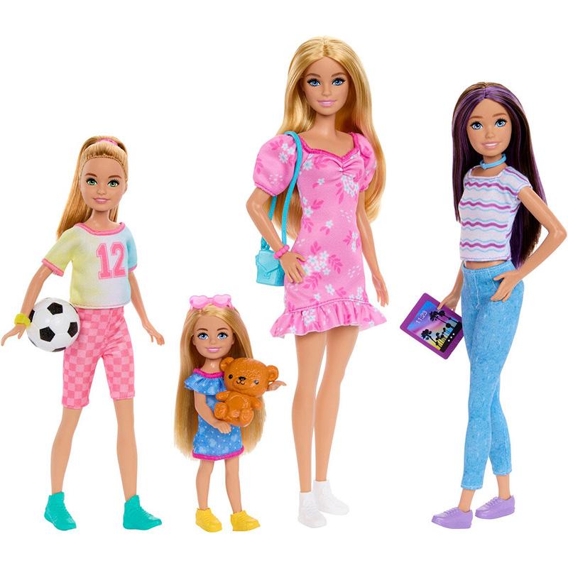 Barbie（バービー） MATTEL マテル なかよし4しまい ドールセット