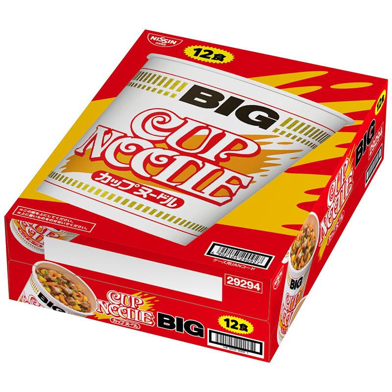 カップヌードル 日清 BIG 12個 77138 オリジナルスープ カップ麺