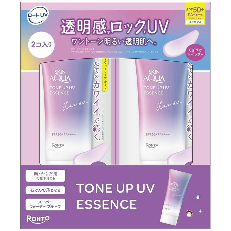 スキンアクア ロート トーンアップ UV エッセンス 2パック 77954
