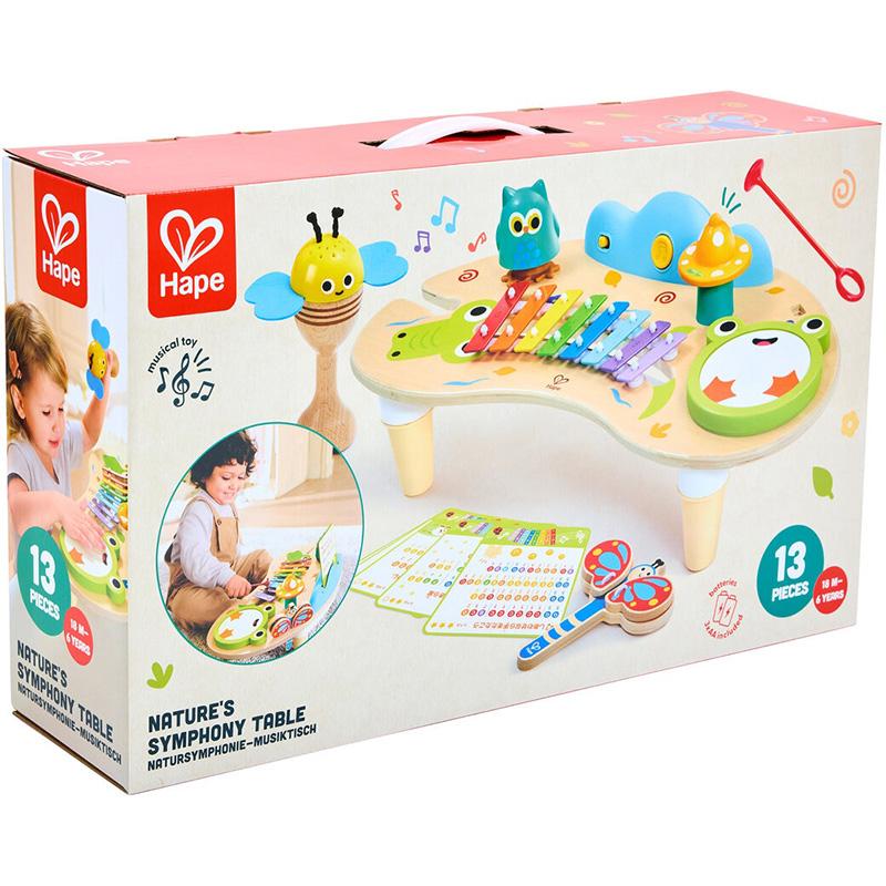 Hape（ハペ） シンフォニー テーブル 82633 楽器 かわいい 音楽 楽譜