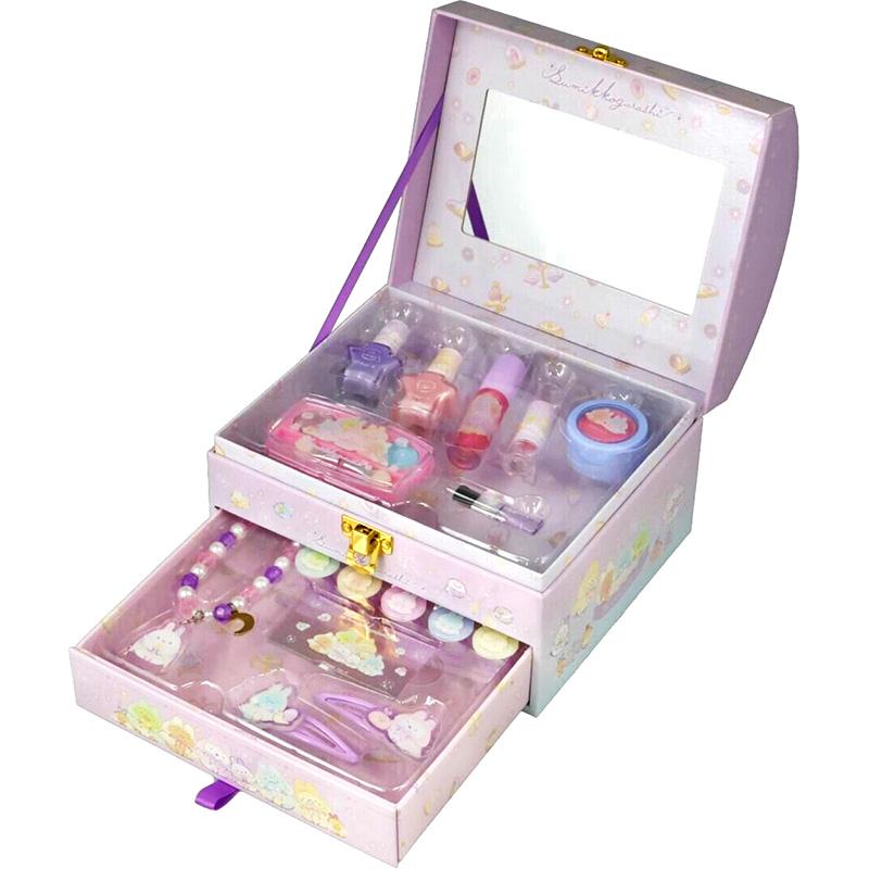 すみっコぐらし キッズコスメセット 87658 ケース メイクバッグ 子供用化粧品 キッズメイク 女の子 6歳 小学生 ネイル コストコ 直送 | すみっコぐらし | 01