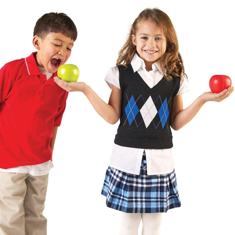 Learning Resources 切って！分けて！分数りんご LER 0904 ラーニングリソーシズ 5歳 幼児 知育玩具 理解 仕組み かわいい おもちゃ 誕生日 プレゼント 通販の画像