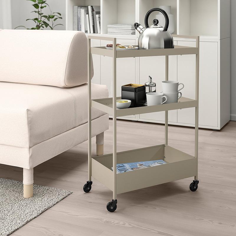 イケア（IKEA） NISSAFORS ニッサフォース ワゴン 移動 収納 キッチン 