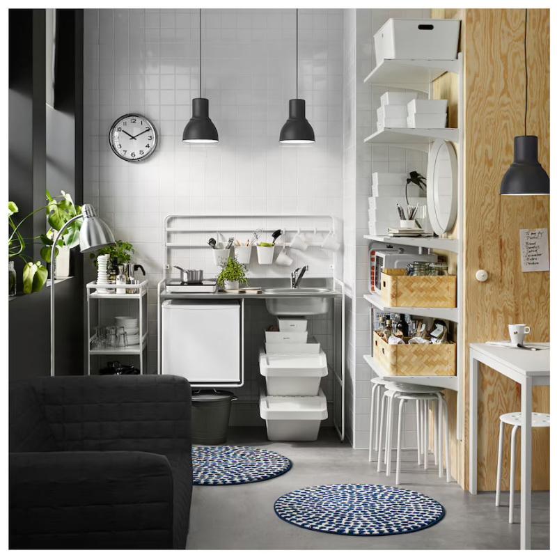 B】IKEA MARIUS（マリウス） スツール ホワイト8脚 楽天市場】【 IKEA