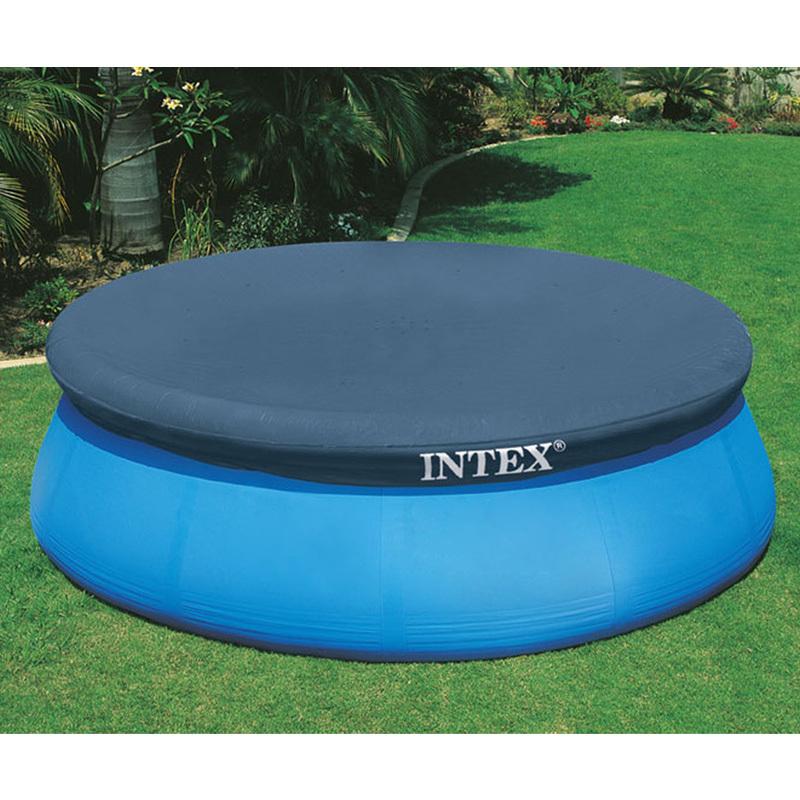 インテックス　プール　ｲｰｼﾞｰｾｯﾄ　305 ×　76　INTEX　プールカバー付 INTEX プール 家庭用 大型 インテックス カバー付 イージーセット