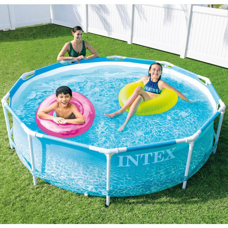 インテックス] メタルフレームプール 305×76cm 28200 - 通販