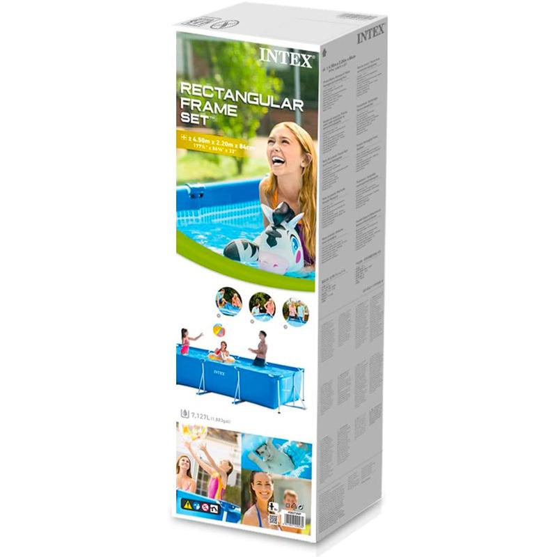 INTEX 即納 インテックス 450 レクタングラー フレームプール 28273