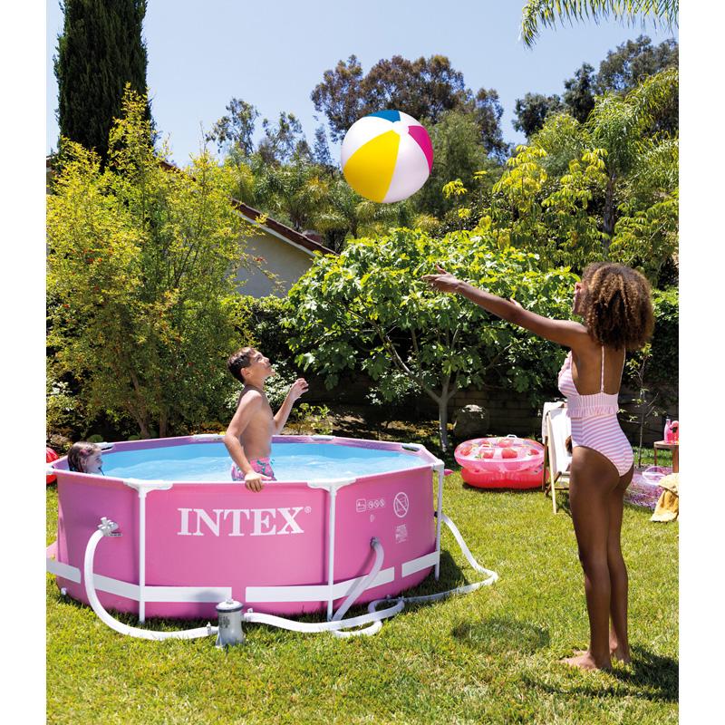 Intex [インテックス] メタルフレームプール 366x76cm 28210 楽天市場】INTEX インテックス プール 大型 メタルフレームプール