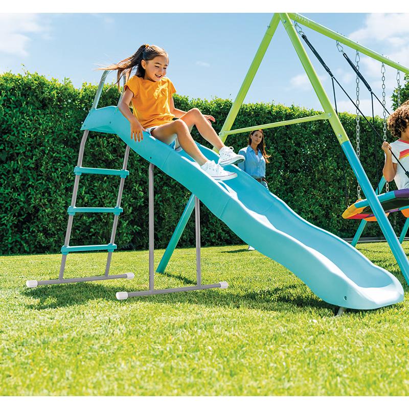 INTEX インテックス 子供用 すべり台 44107 滑り台 屋外 ブルー 水色