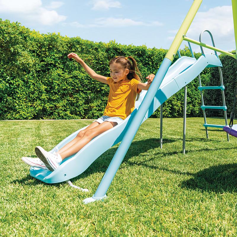 INTEX インテックス 子供用 すべり台 44107 滑り台 屋外 ブルー 水色