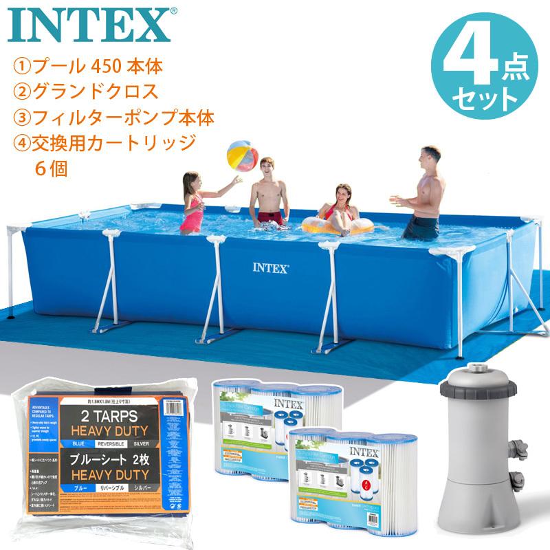 INTEX 予約5月中旬発送予定 インテックス レクタングラー フレーム