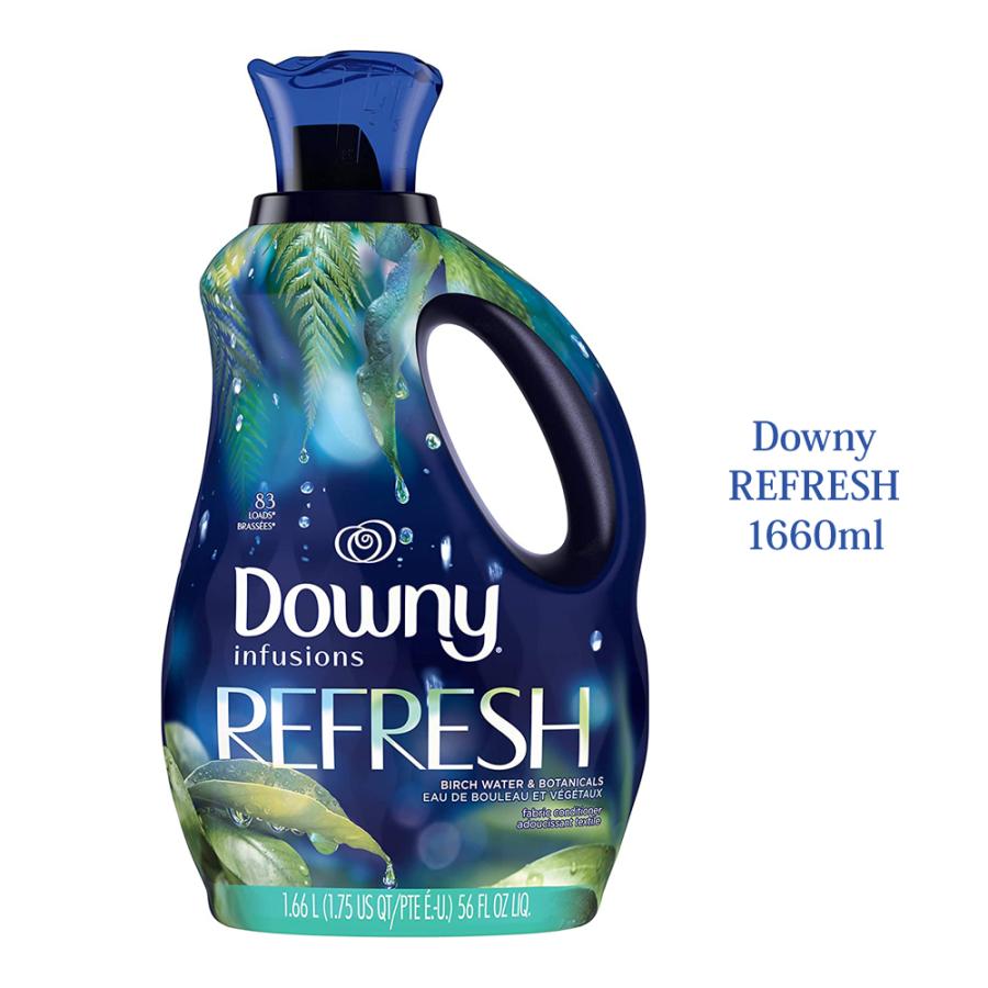 予約商品9月初旬ごろ入荷予定 送料無料 Kf Downy ダウニー Refresh インフュージョン バーチウォーター ボタニカル 56oz 1660ml 柔軟剤 Kf キャラメルカフェストア 通販 Yahoo ショッピング