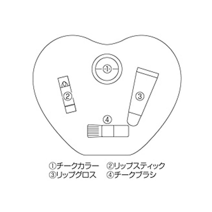 送料無料 Doll Girl ドールガール ハート トートバッグ メイクセット Race キャラメルカフェストア 通販 Yahoo ショッピング