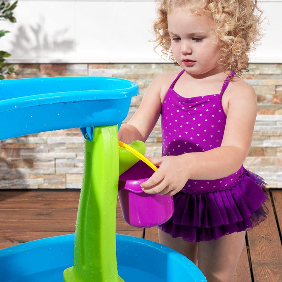 あすつく STEP2 ステップ2 レインシャワー スプラッシュ ポンド ウォーター テーブル 水遊び Rain Showers Splash