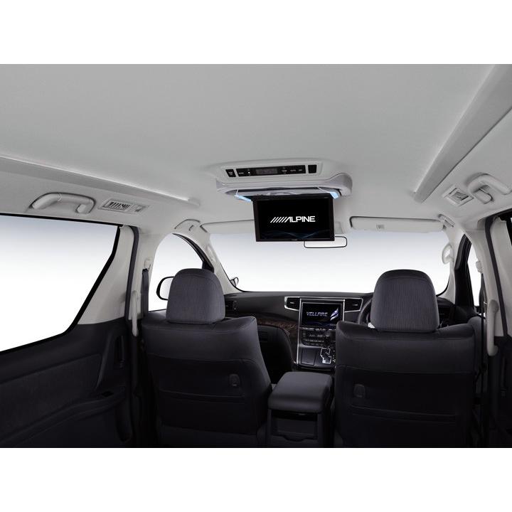 Ginger掲載商品 アルパイン Alpine アルファード ヴェルファイア 30系 専用 リアビジョン取付けキット 10 1型 ルーフ色ブラック Ktx Y1503bk Fucoa Cl