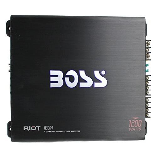 BOSS ボス R3004 1200W 4Ch カーオーディオアンプアンプ + Remote 8