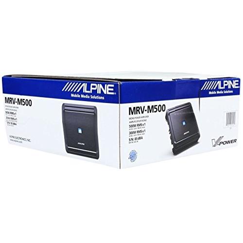 Alpine アルパイン MRV-M500 500W RMS Class インチDインチ Mono Car