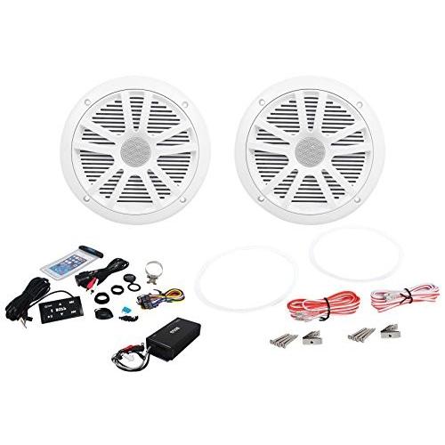 BOSS Audio ボス オーディオ 4Ch 500W Bluetooth アンプ+6.5インチ