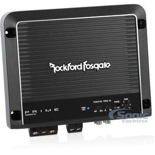 Rockford fosgate ロックフォード　プライム　アンプ　R500-1 Rockford Fosgate ロックフォード フォズゲート R500X1D アンプ+