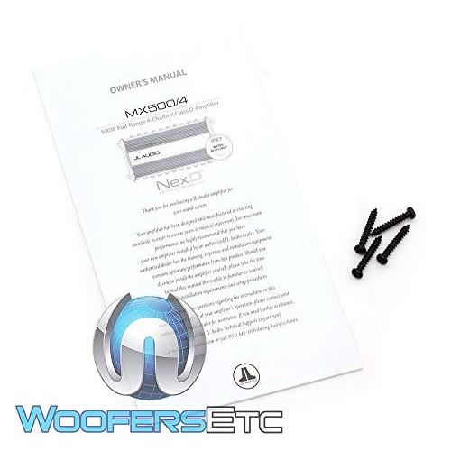 JL audio JLオーディオ MX500/4 アンプCompact Marine/Powersports